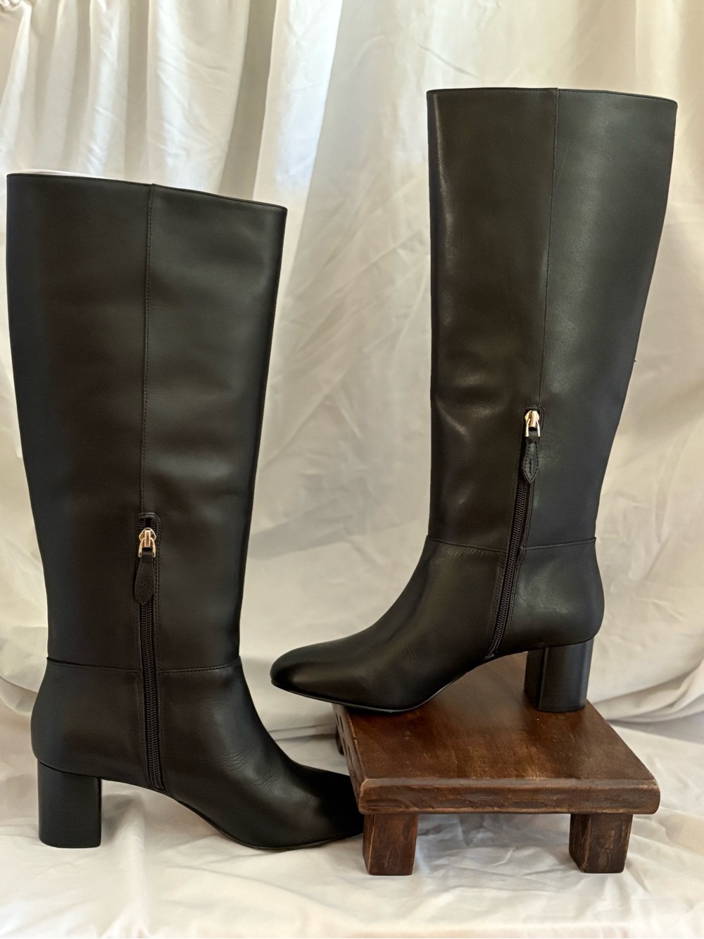 Talbots Pardo Leather Tall Boots
